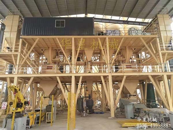 Shandong gypsum mortar production line